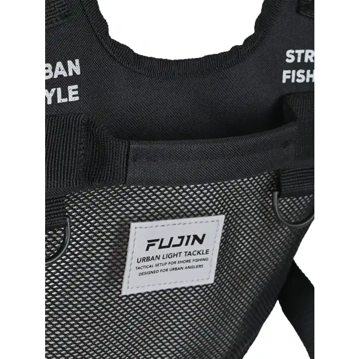 Fujin Tactical Vest Black Balıkçı Çantası