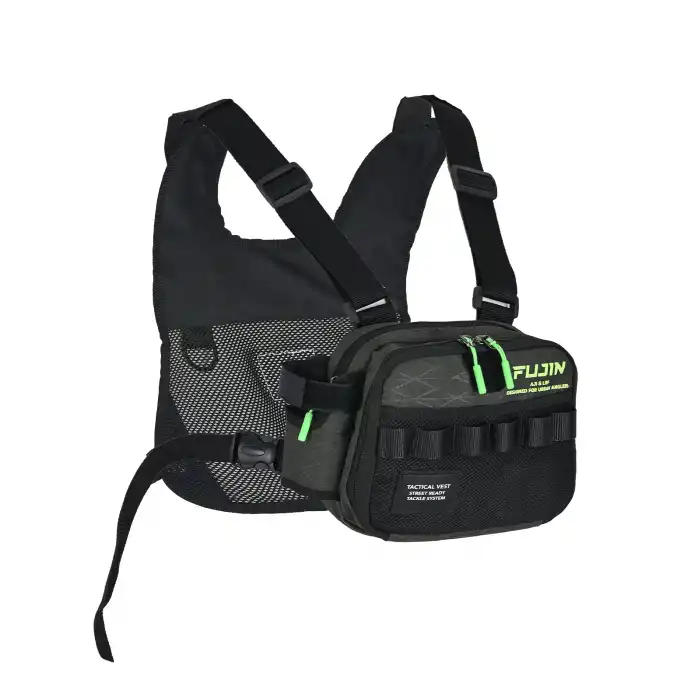 Fujin Tactical Vest Khaki Balıkçı Çantası