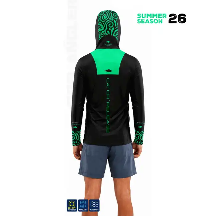 Fujin Valhalla Algea S26 Black Green