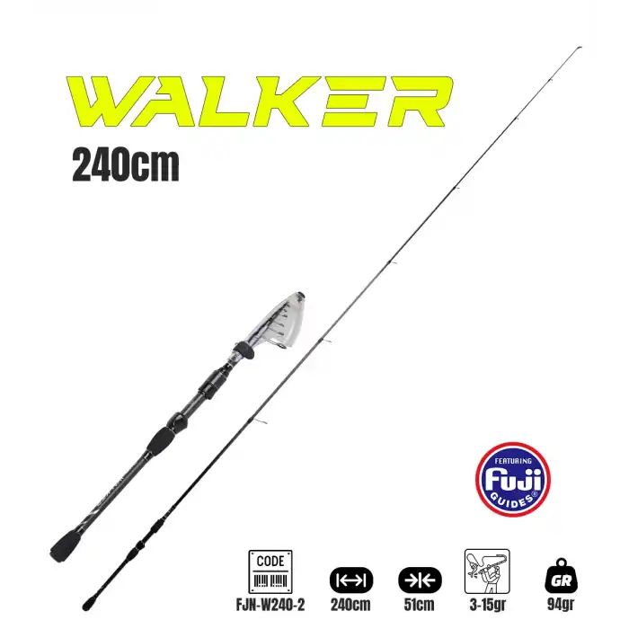 Fujin Walker 240cm 3-15gr Teleskopik Spin Kamışı