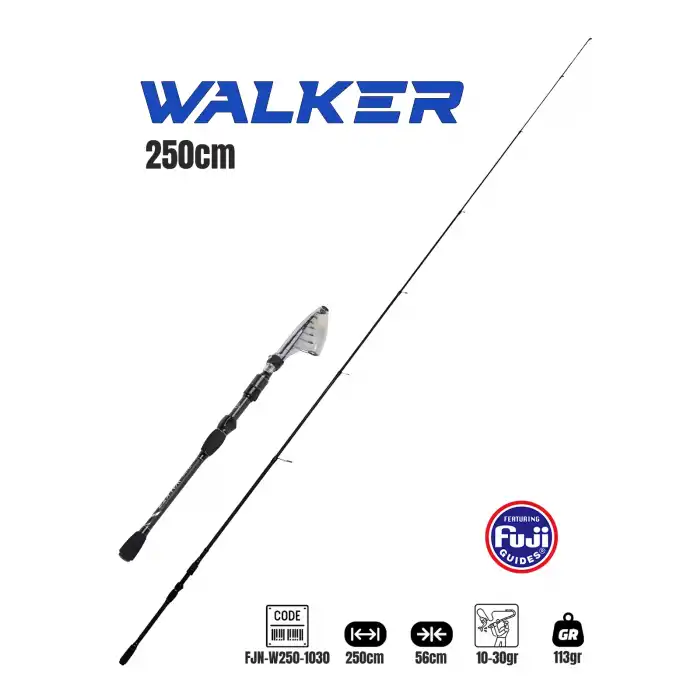 Fujin Walker 250cm 10-30gr Teleskopik Spin Kamışı