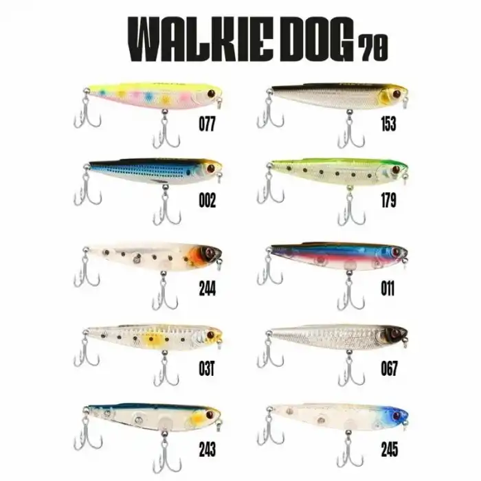 Fujin Walkie Dog 70mm 8.2gr Su Üstü Maket Balık