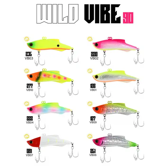 Fujin Wild Vibe 90S 34gr Sinking Vibrasyon Suni Yem