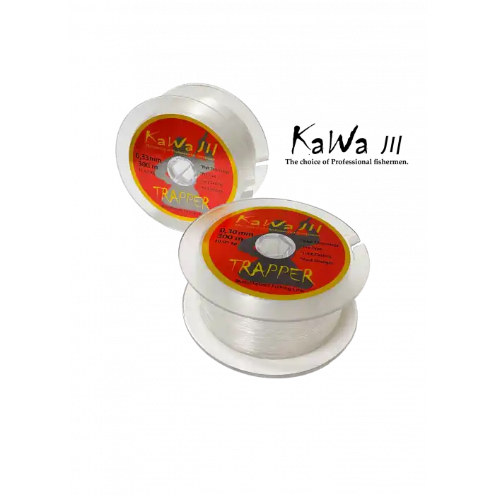 Kawa Jıl Trapper 300M Şeffaf Misina