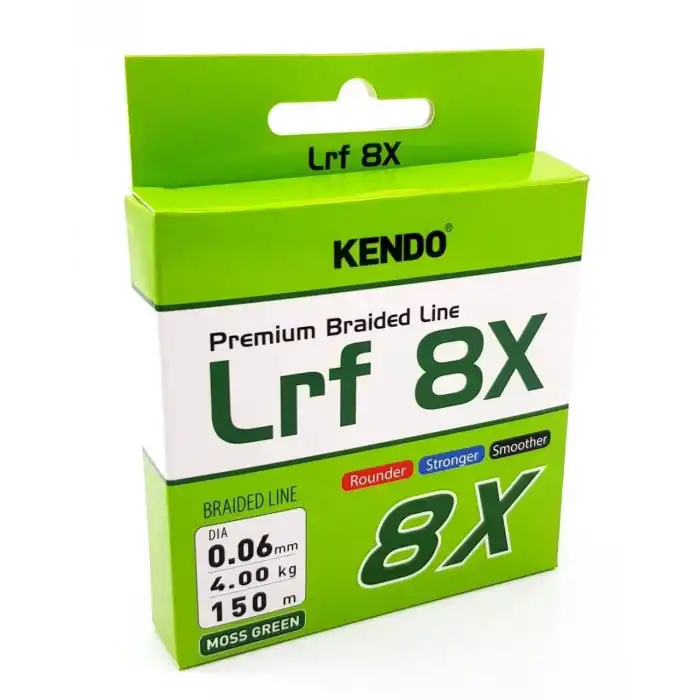 Kendo Lrf 8X Fighting 150mt Örgü İp Misina (Moss Green)