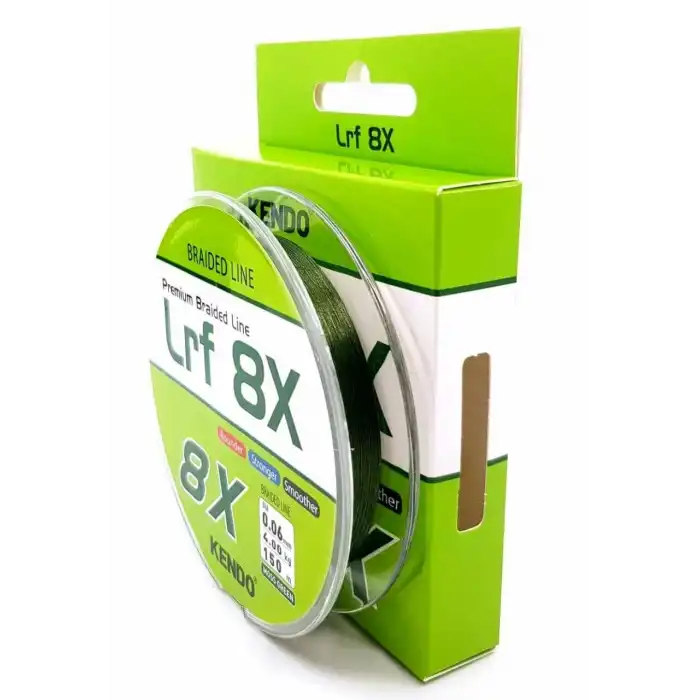 Kendo Lrf 8X Fighting 150mt Örgü İp Misina (Moss Green)