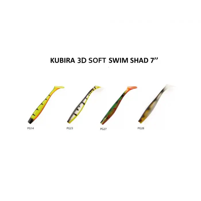 KUBIRA 3D SOFT SWIM SHAD 7