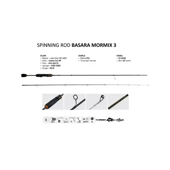 LJ BASARA MORMIX 3 - 36T 0.5-3GR  2P