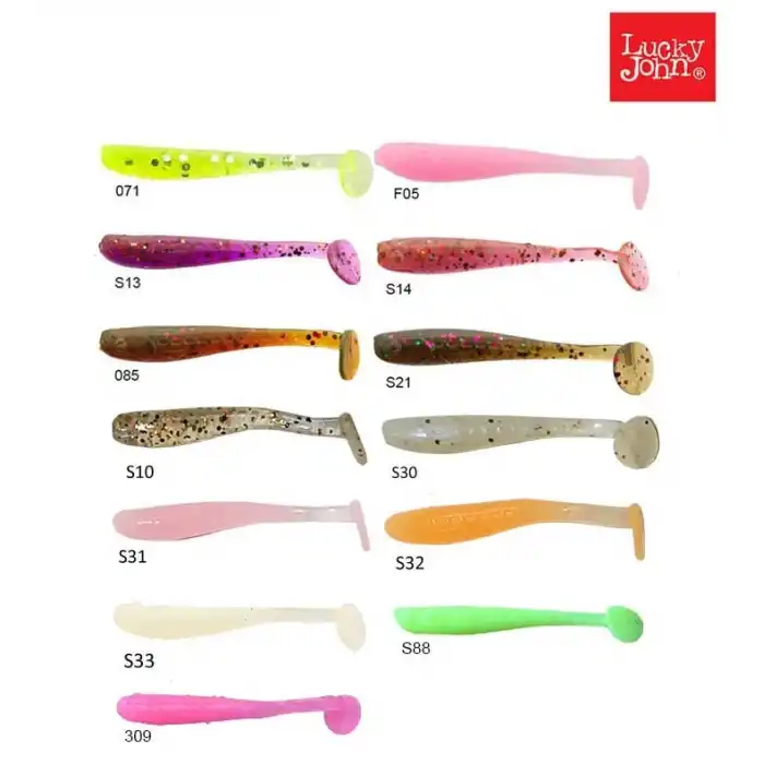 Lucky John Baby Rockfish 1.4 (3.56 cm) 20P Silikon Yem