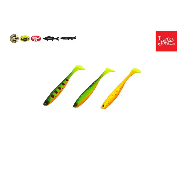 Lucky John BASARA 3D SOFT SWIM 6 Silikon Yem