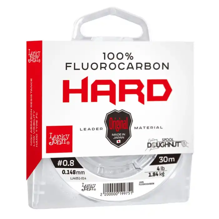 Lucky John Fluorocarbon Hard 30m Şeffaf