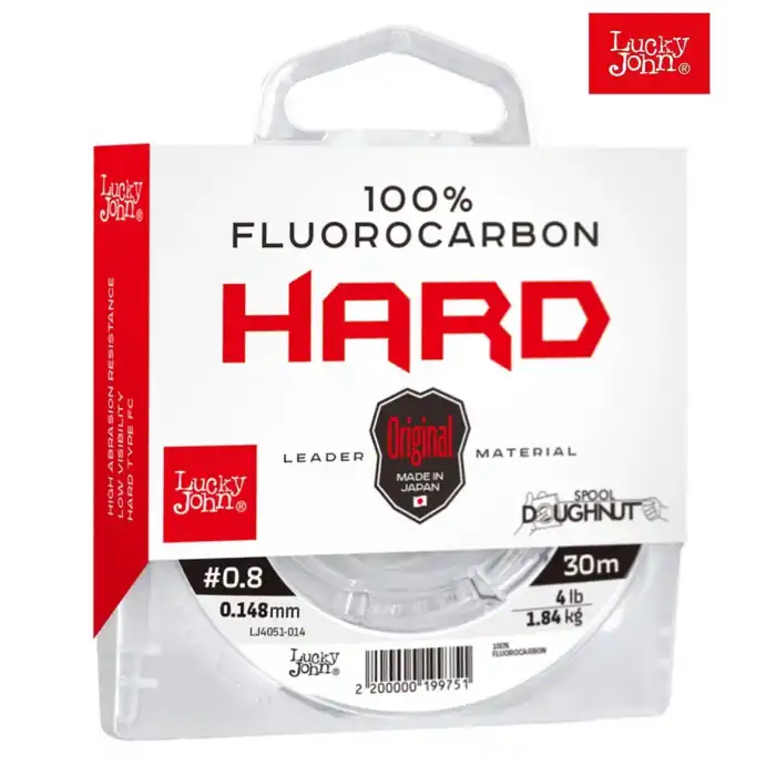Lucky John Fluorocarbon Hard 30m Şeffaf