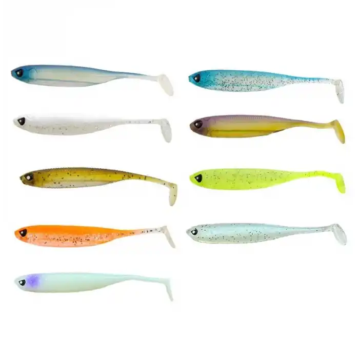 Lucky John Makora 3D Shad Tail 3 (7.62 cm) 7P Silikon Yem