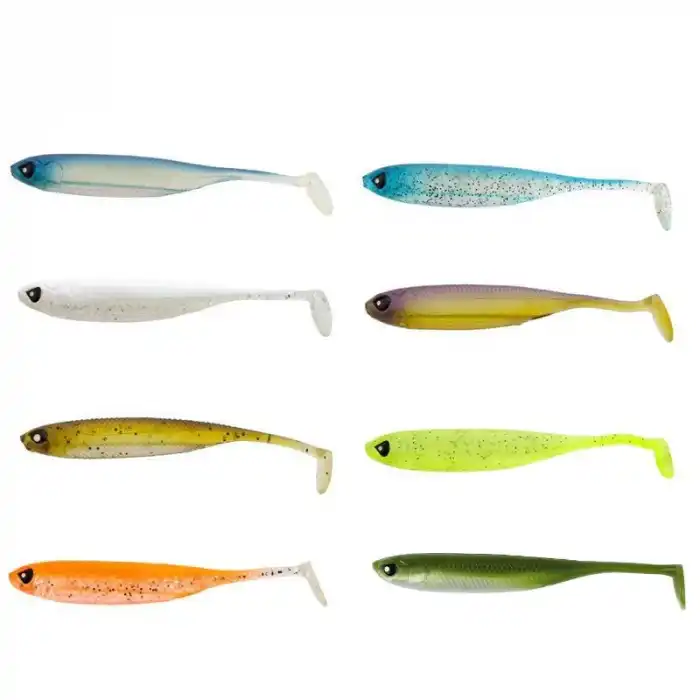 Lucky John Makora 3D Shad Tail 5 (12.7 cm) 4P Silikon Yem