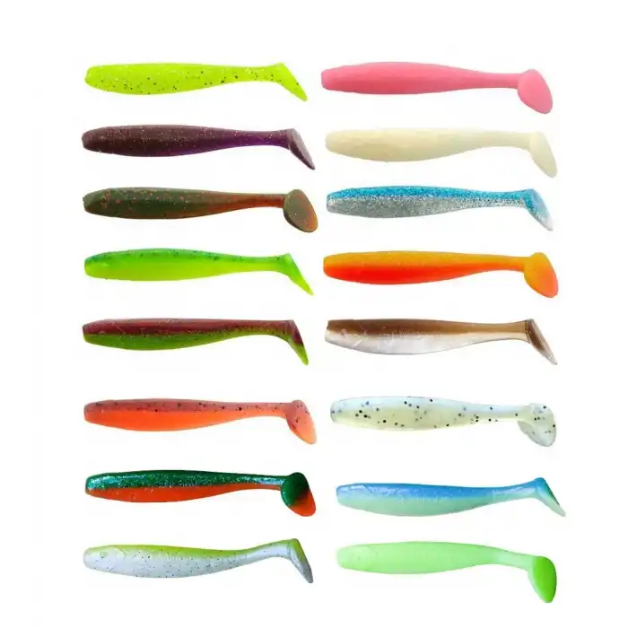 Lucky John Minnow 3.3 (8.38 cm) 7P Silikon Yem