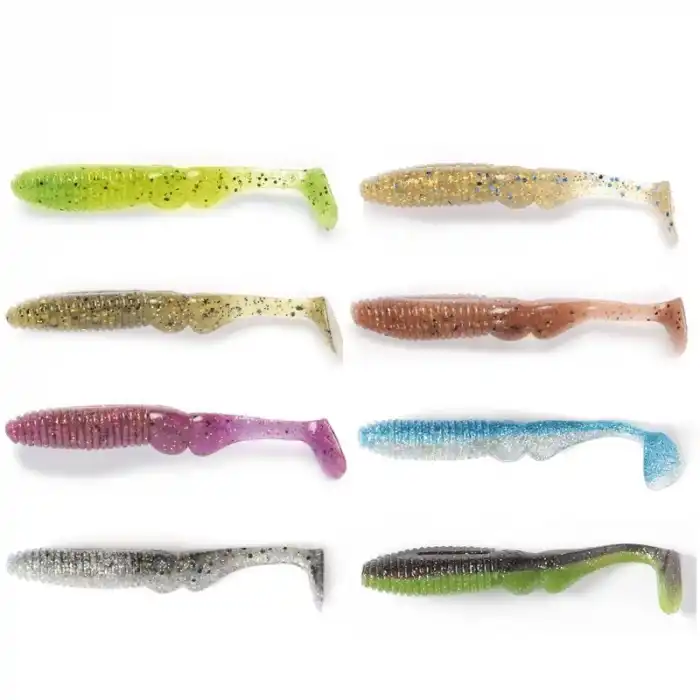 Lucky John Mr. Greedy 3 (7.62 cm) 7P Silikon Yem