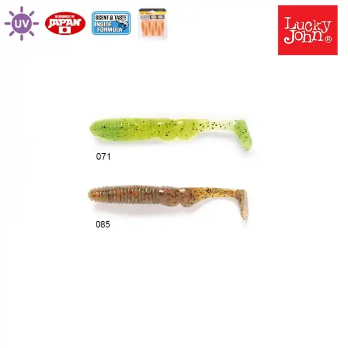Lucky John Mr. Greedy 5 (12.7 cm) 3P Silikon Yem
