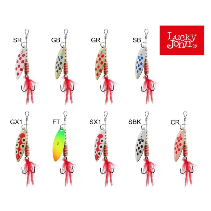 Lucky John Spin X Long Döner Kaşık 6 Gr No:3