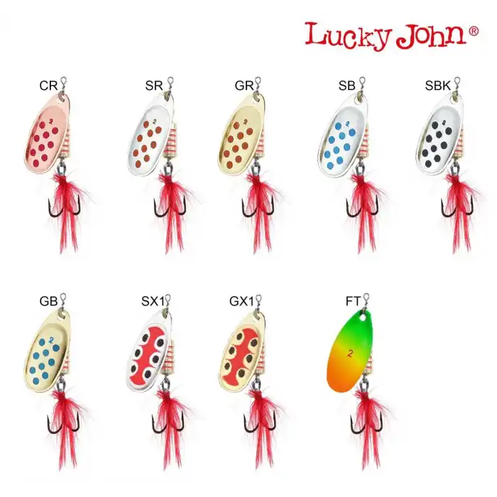 Lucky John Spin X Round Döner Kaşık 3.5 Gr No:1