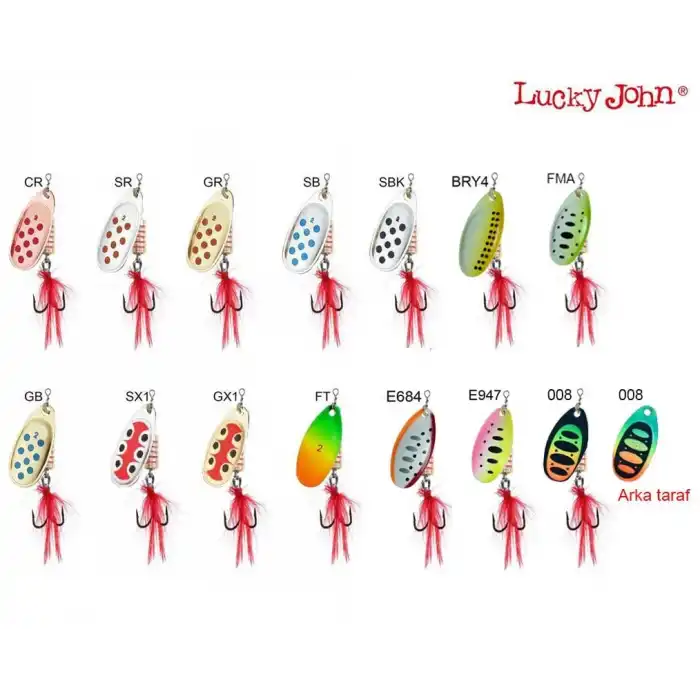 Lucky John Spin X Round Döner Kaşık 5 Gr No:2