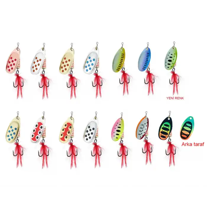 Lucky John Spin X Round Döner Kaşık 8 Gr No:3