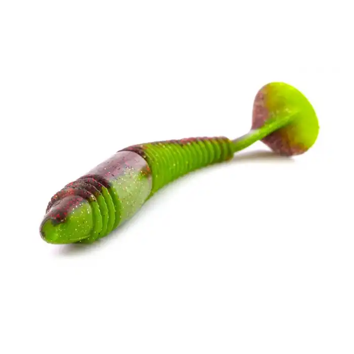 Lucky John Tioga Fat 3.9 (9.91 cm) 5P Silikon Yem