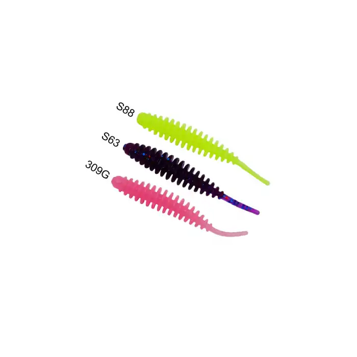 LUCKY JOHN ULTRA WORM 1  (S88/ S63 / 309G ) 2.54 CM  60P