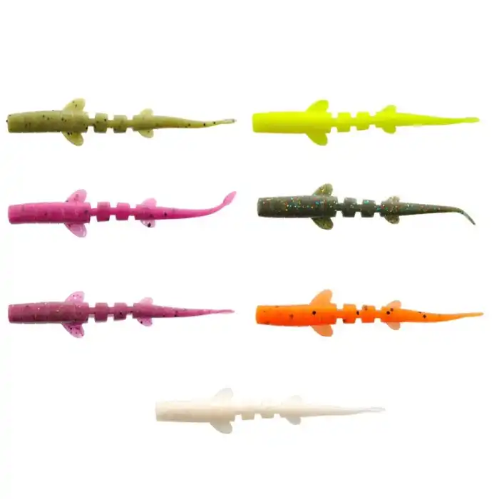 Lucky John Unagi Slug 3 (7.62 cm) 7P Silikon Yem