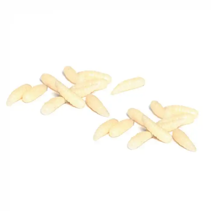 Maggot Silikon Kurtçuk 1.2 cm Alabalık Yemi 30 Adet