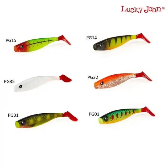 RED TAIL 3D SHAD 3,5- PG01, 8.9 CM, 5P