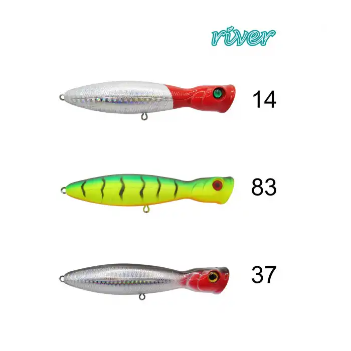 River Bighead Pop 100 10Cm 17G Popper Maket Balık
