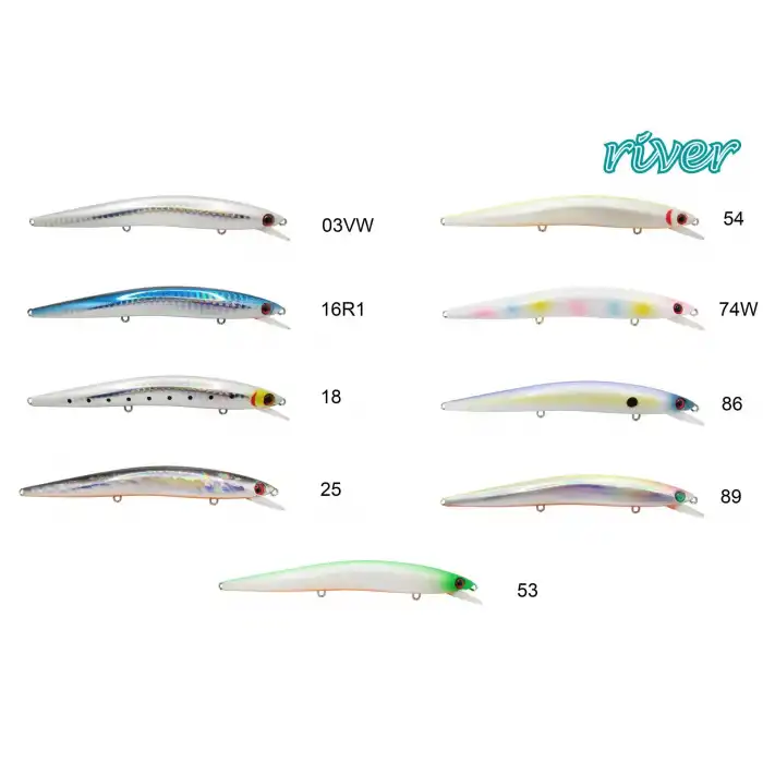 River Crazy Minnow 130F 13Cm 16G Maket Balık