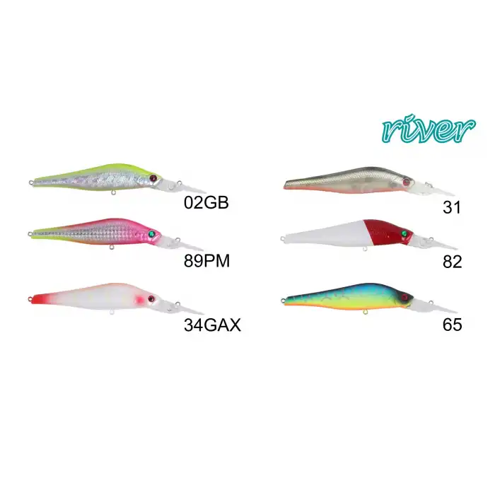 River Deep Hunter 110F 11Cm 22G Maket Balık