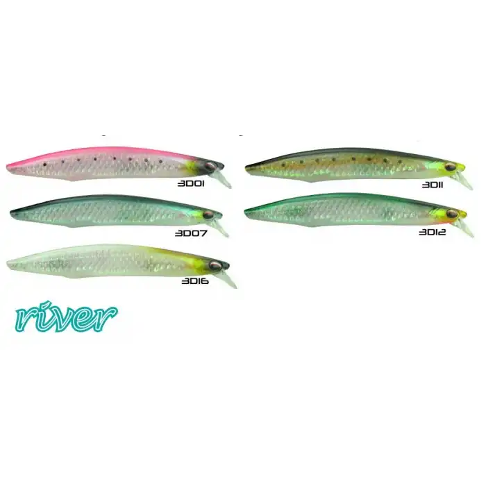 River Get Tiger 3D 140F 14cm 28Gr 0.2-0.4mt