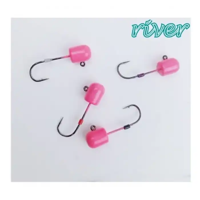 Rıver Hunter Jig Head Pembe Glow 4P