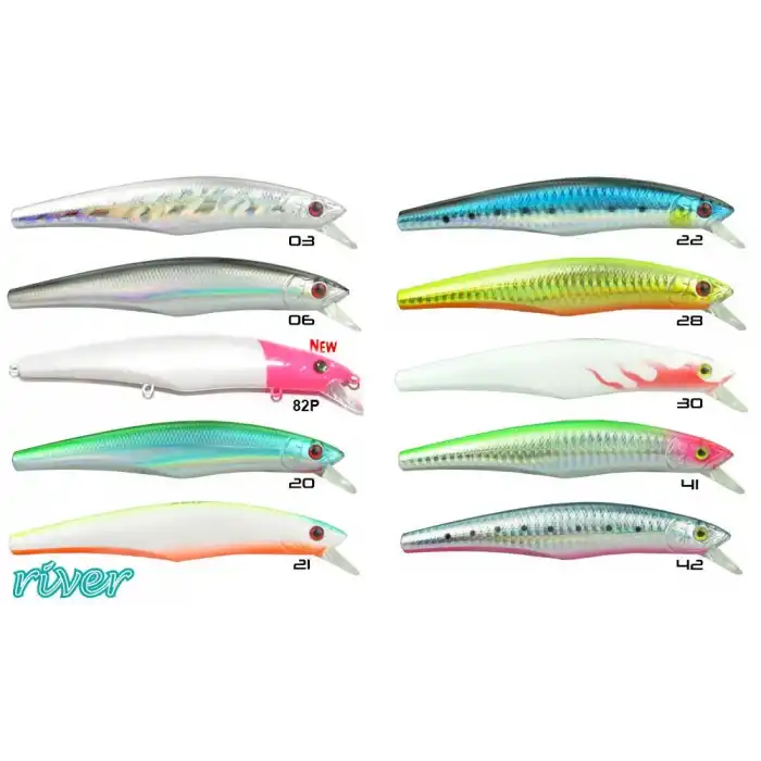 River Lets Go 125F 12.5cm 21Gr 0.3-1mt