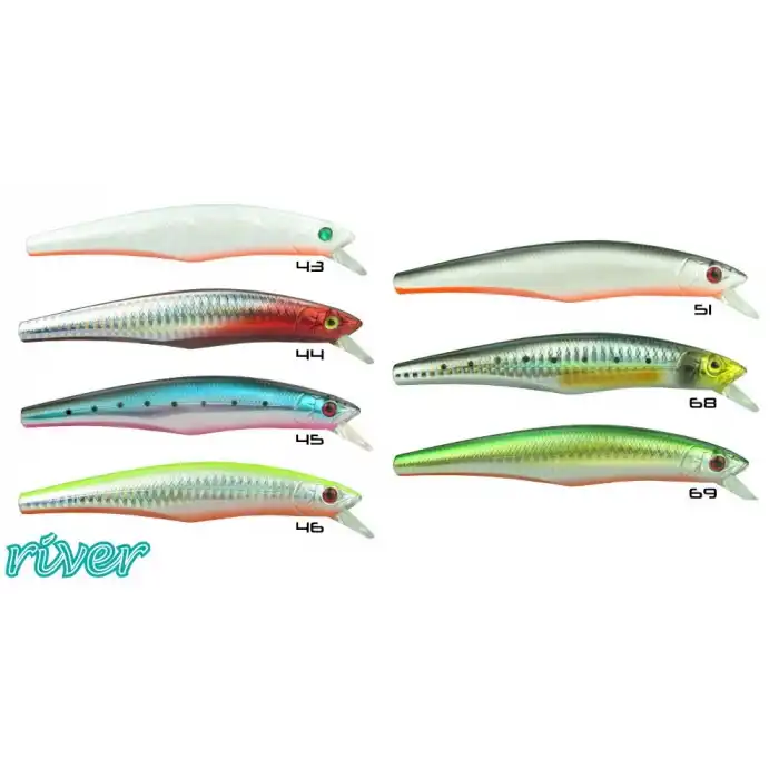 River Lets Go 125F 12.5cm 21Gr 0.3-1mt