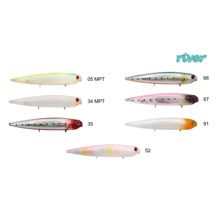 River Seabass Bullet 125 12.5Cm 23G Popper Maket Balık