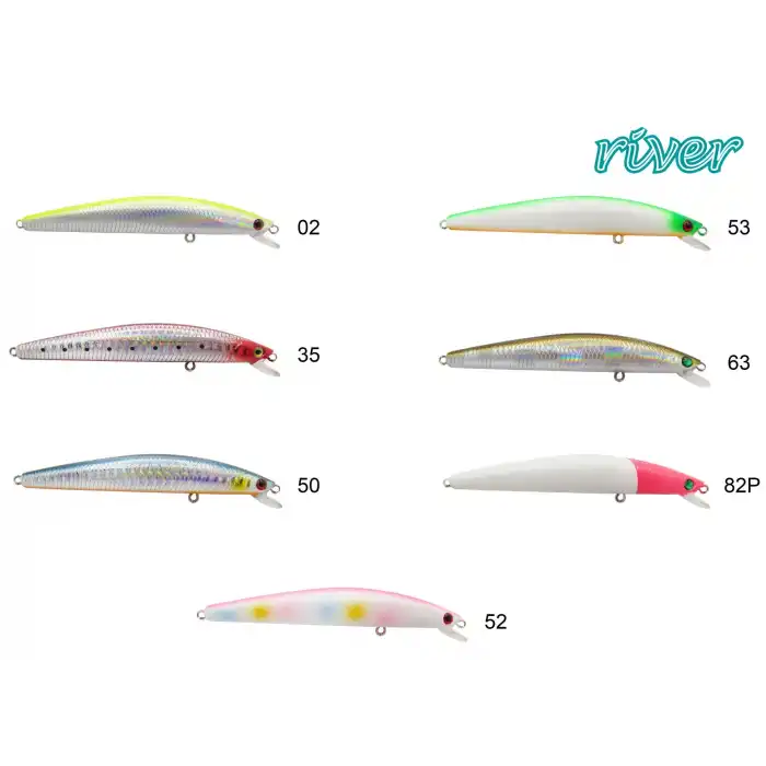 River Thin Banger 95F 9.5Cm 8.5G Maket Balık