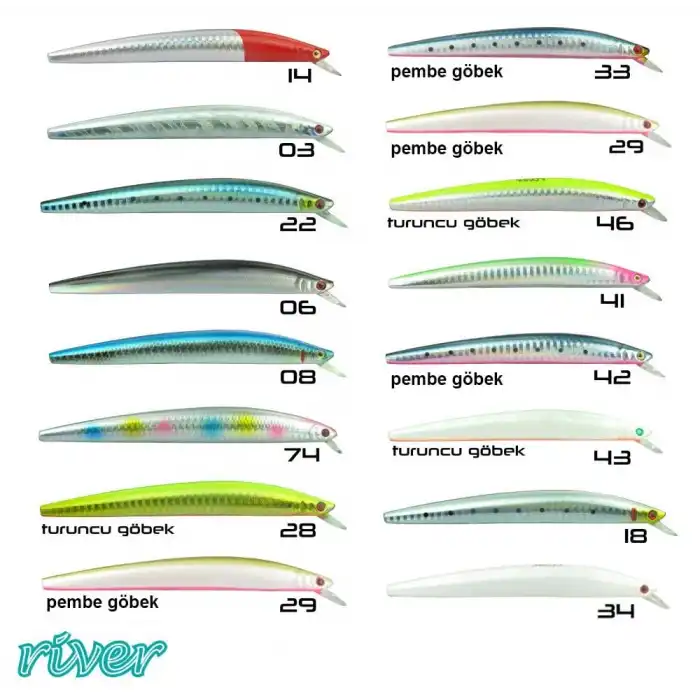 River Treble Devil 120F 12cm 15Gr 0.3-0.6mt