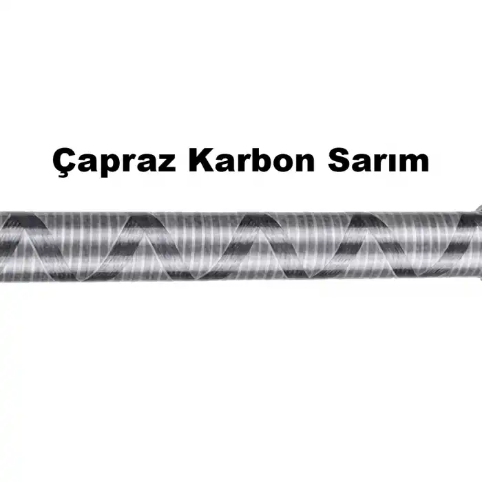RYUJI ARES X 2.70M 9-45GR, 2P SPIN KARBON KAMIŞ