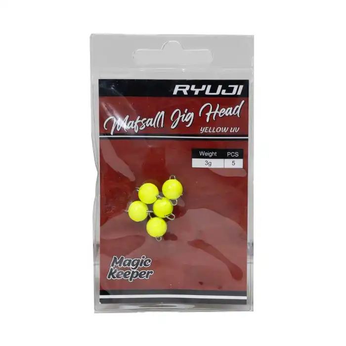 RYUJI MAFSALLI JIGHEAD YELLOW UV (5 ADET)