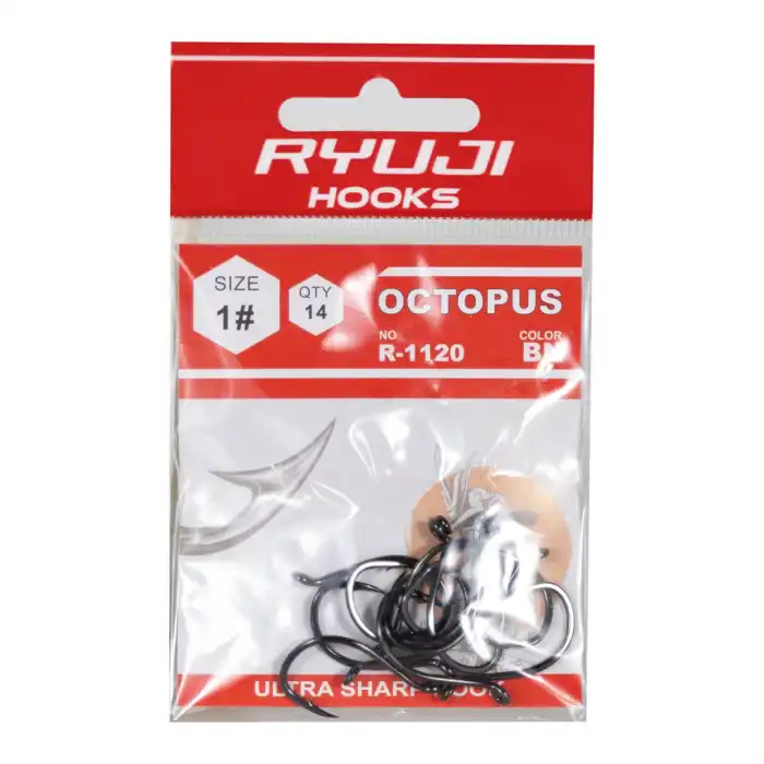 RYUJI OCTOPUS BLACK NICKEL İĞNE