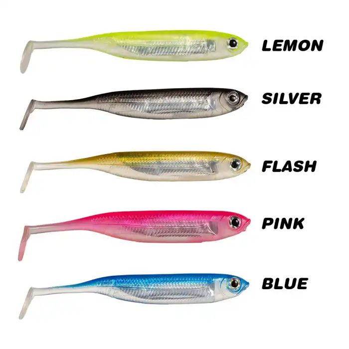RYUJI REAL FISH 10CM, 4PCS
