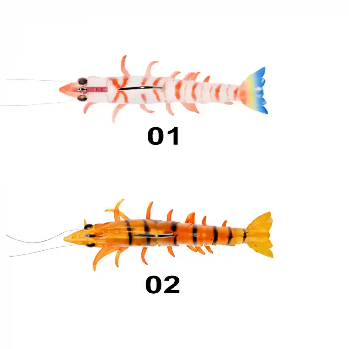 Ryuji Real Shrimp 7.6cm 12gr Silikon Yem