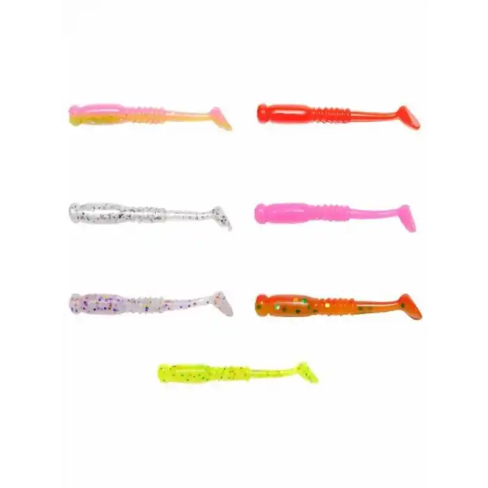 Ryuji Rock Tail 4cm Kokulu Silikon Yem (12 adet)