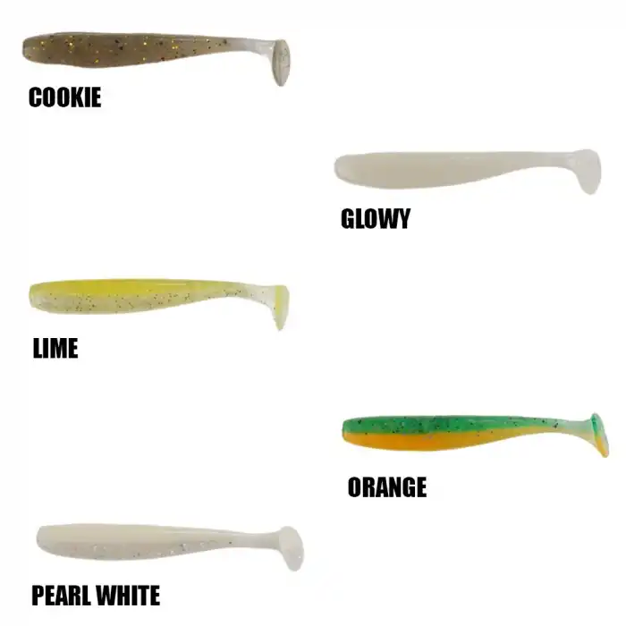 Ryuji Slim Shaker 6.5cm Silikon Yem (10 Adet)