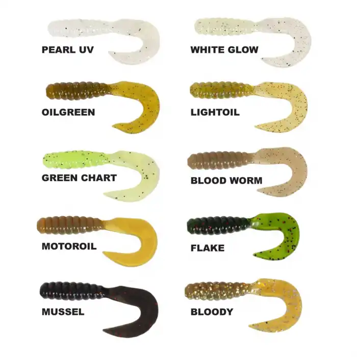 RYUJI SWIM WORM 5.5CM TPR KOKULU SİLİKON