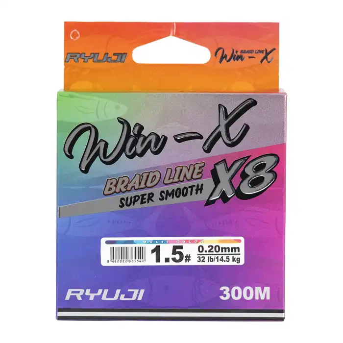 RYUJI WINX  X8 300M MULTI COLOR İP MİSİNA