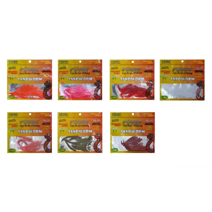 SANDWORM ,5 CM,12P